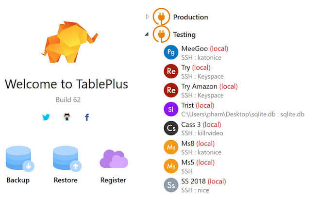 TablePlus